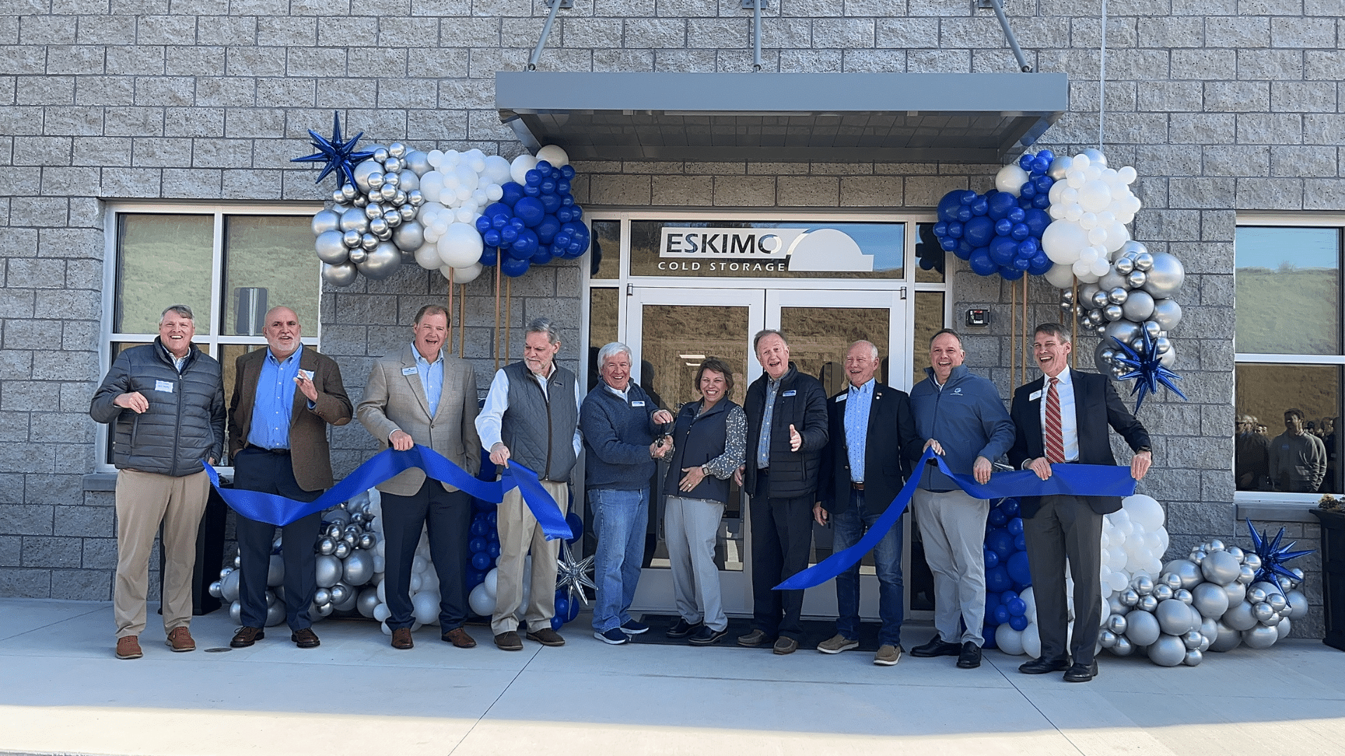 Carroll Daniel Construction and Eskimo Cold Storage Celebrate Ribbon ...